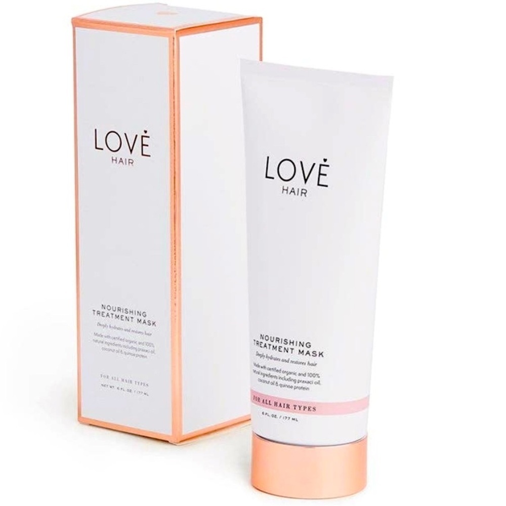 LOVE HAIR Nourishing Organic Treatment Mask 100%‎ Natural Ingredients NEW in BOX